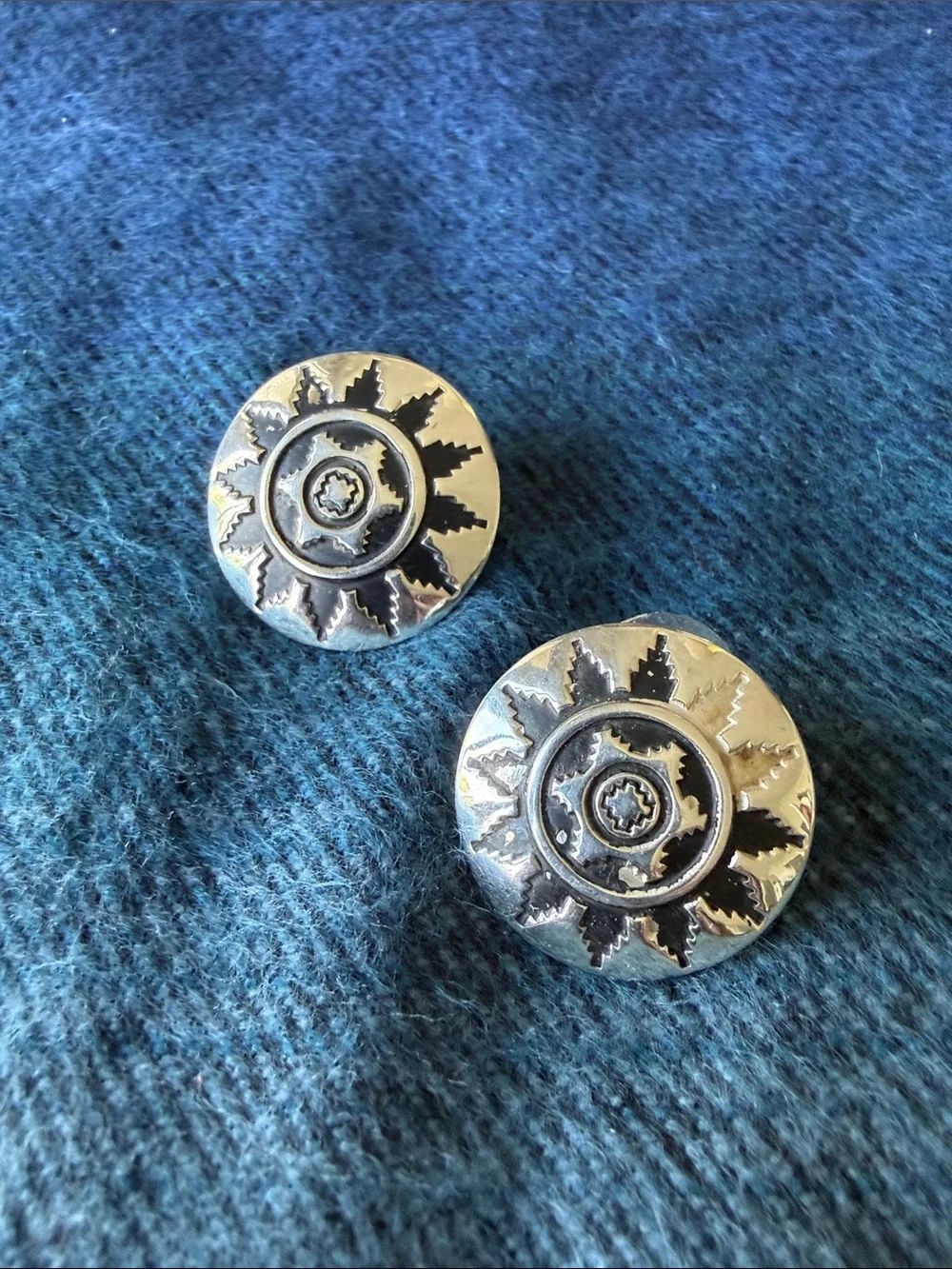 NativeโAmerican Sun Dome earrings